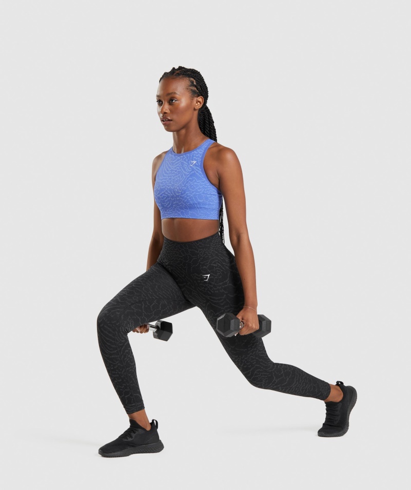 Gymshark Adapt Animal Bezšvové Legíny Hybrid-čierne