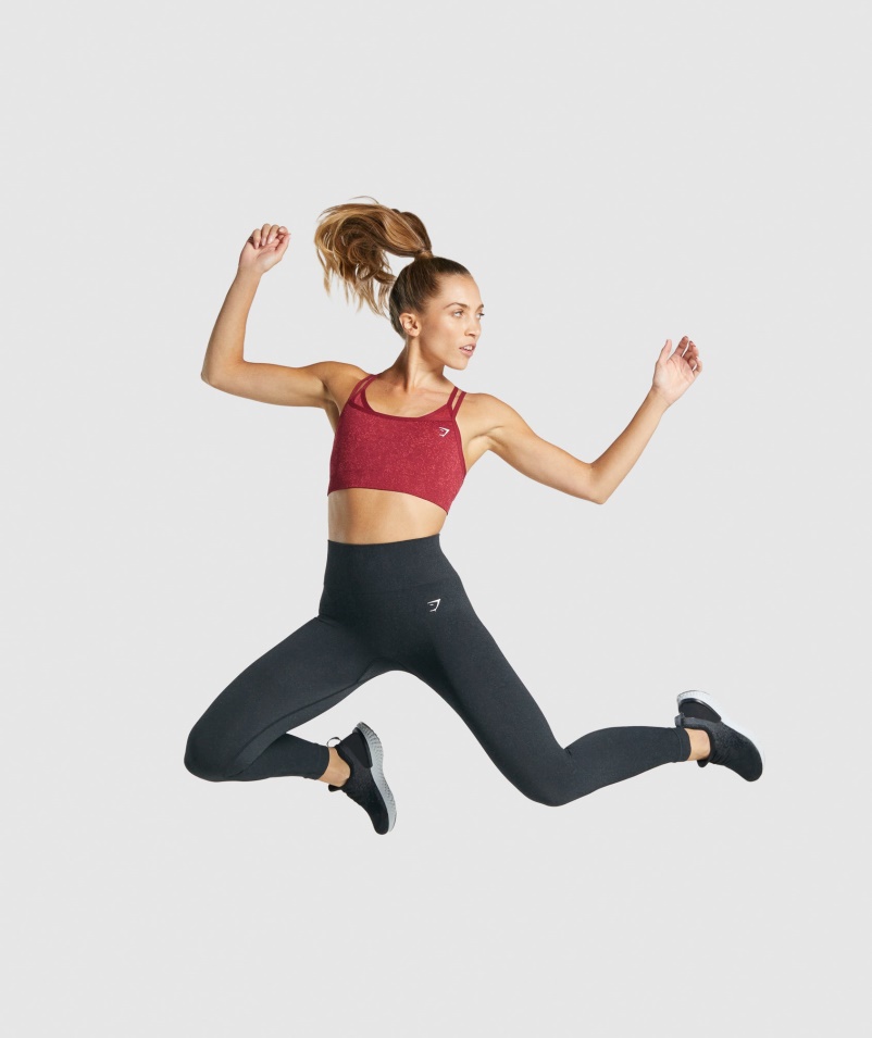 Gymshark Adapt Fleck Bezšvové Legíny Minerálne-čierne