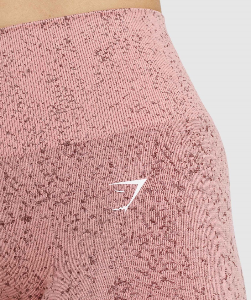 Gymshark Adapt Fleck Bezšvové Legíny Minerál-paige Ružové