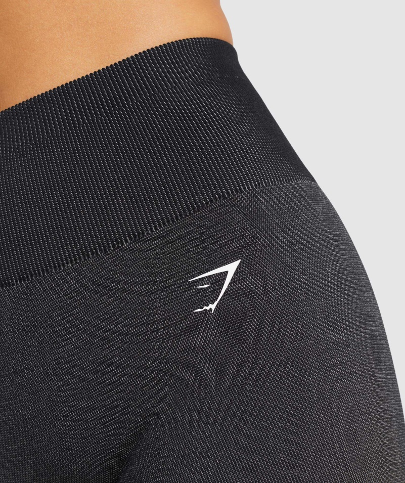 Gymshark Adapt Ombre Bezšvové Legíny Trojuholník-čierne