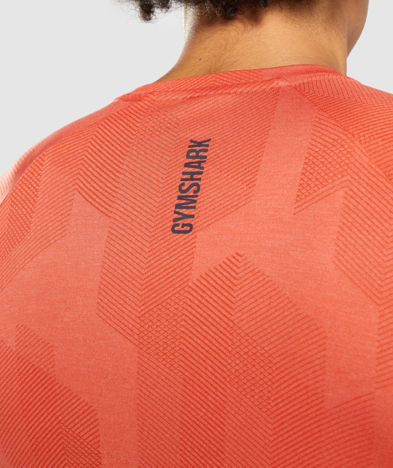 Gymshark Apex Tričko Spicy Orange-papaya Orange