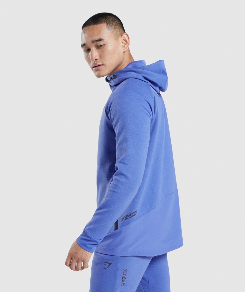 Gymshark Apex Technická Bunda Kurtová Modrá