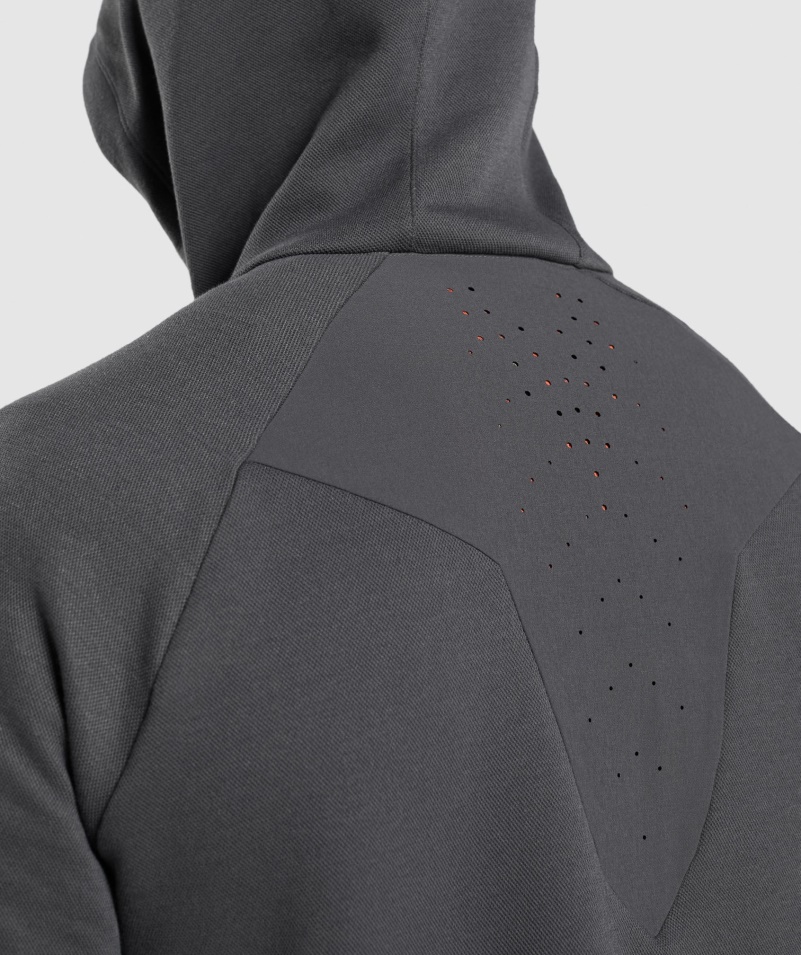 Gymshark Apex Technická Bunda ónyx šedá