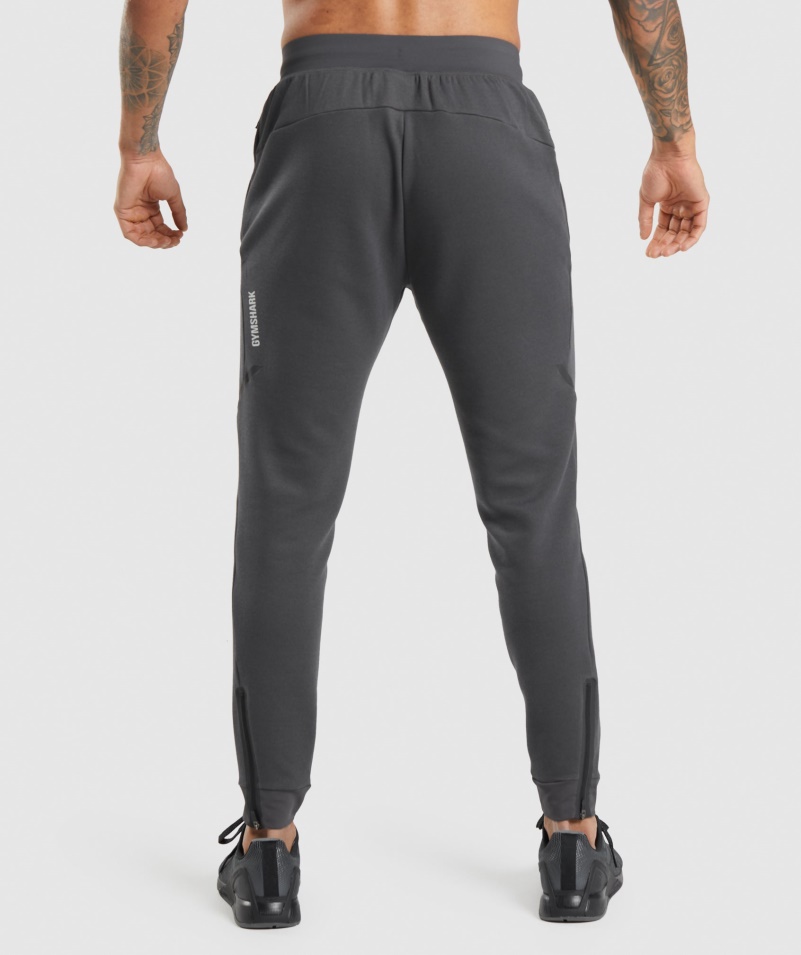 Gymshark Apex Technické Joggery ónyx šedé