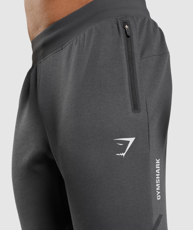 Gymshark Apex Technické Joggery ónyx šedé