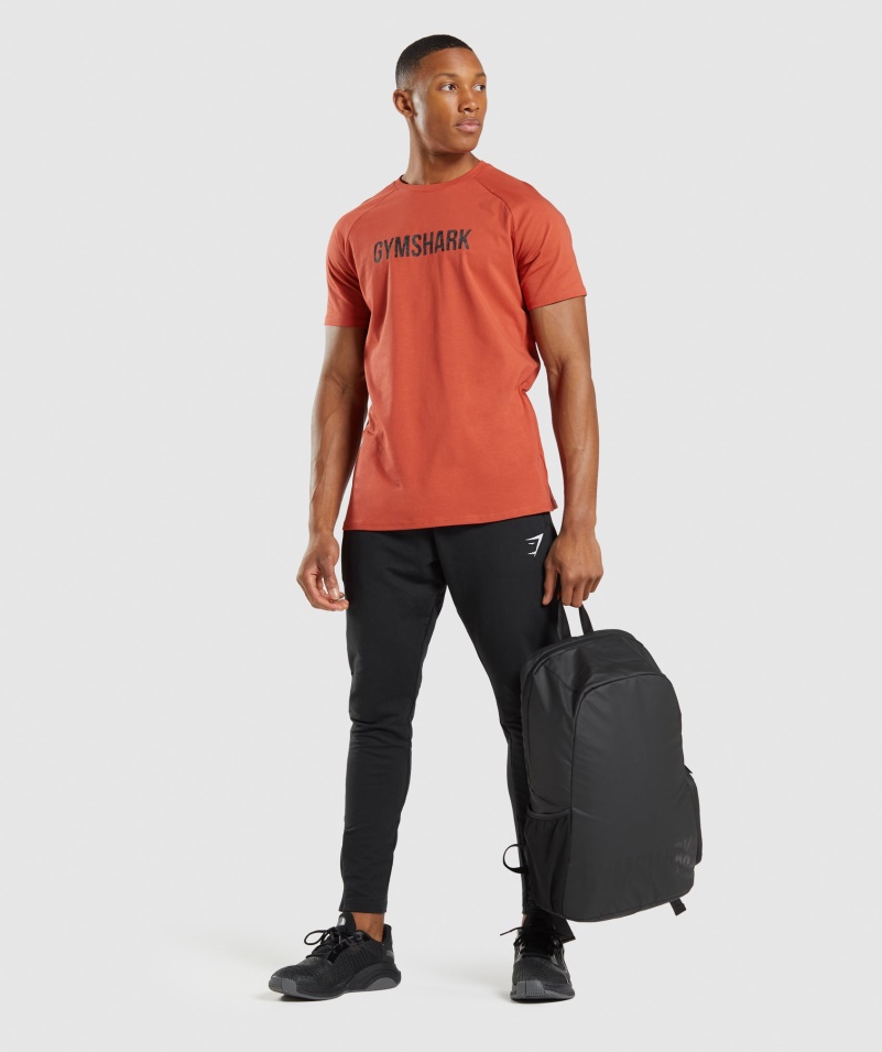 Gymshark Apollo Camo Tričko Sako červené