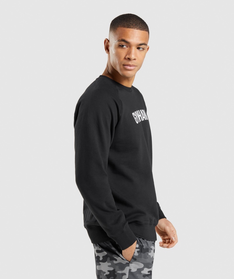 Gymshark Apollo Crew Black