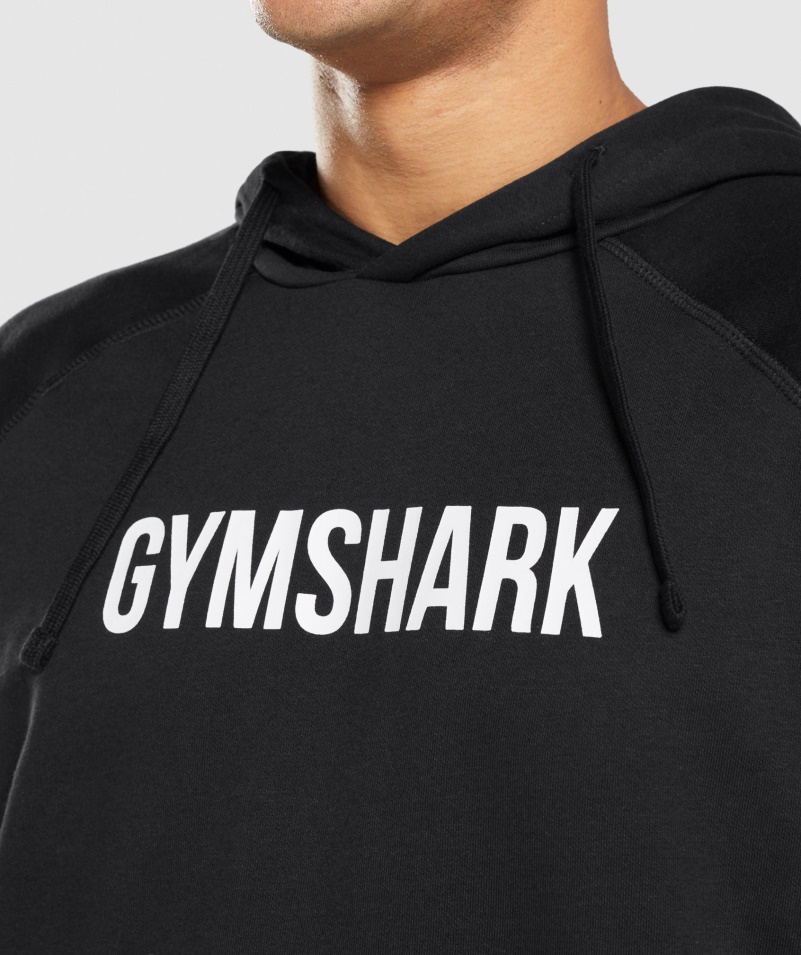 Mikina S Kapucňou Gymshark Apollo čierna