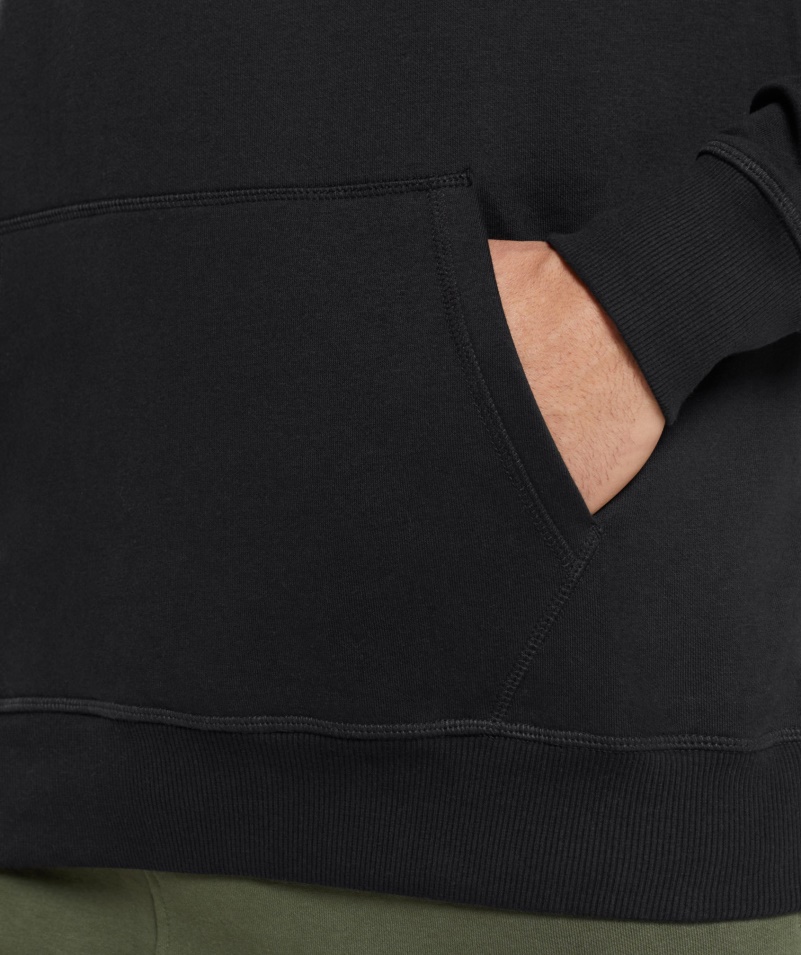 Mikina S Kapucňou Gymshark Apollo čierna