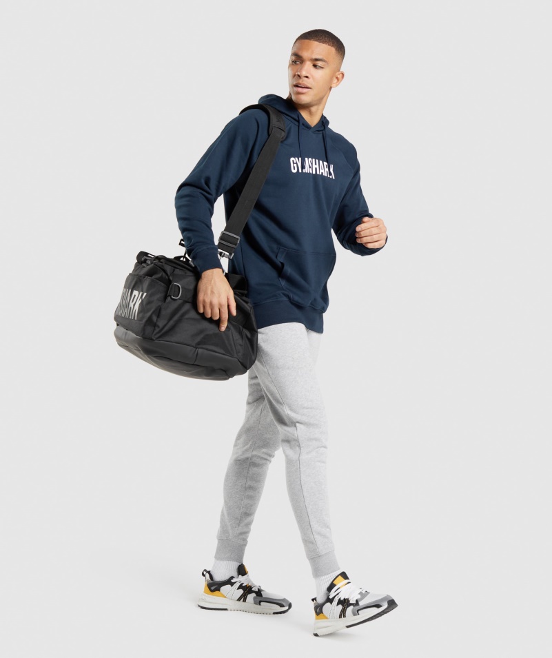 Gymshark Apollo Mikina S Kapucňou Námornícka