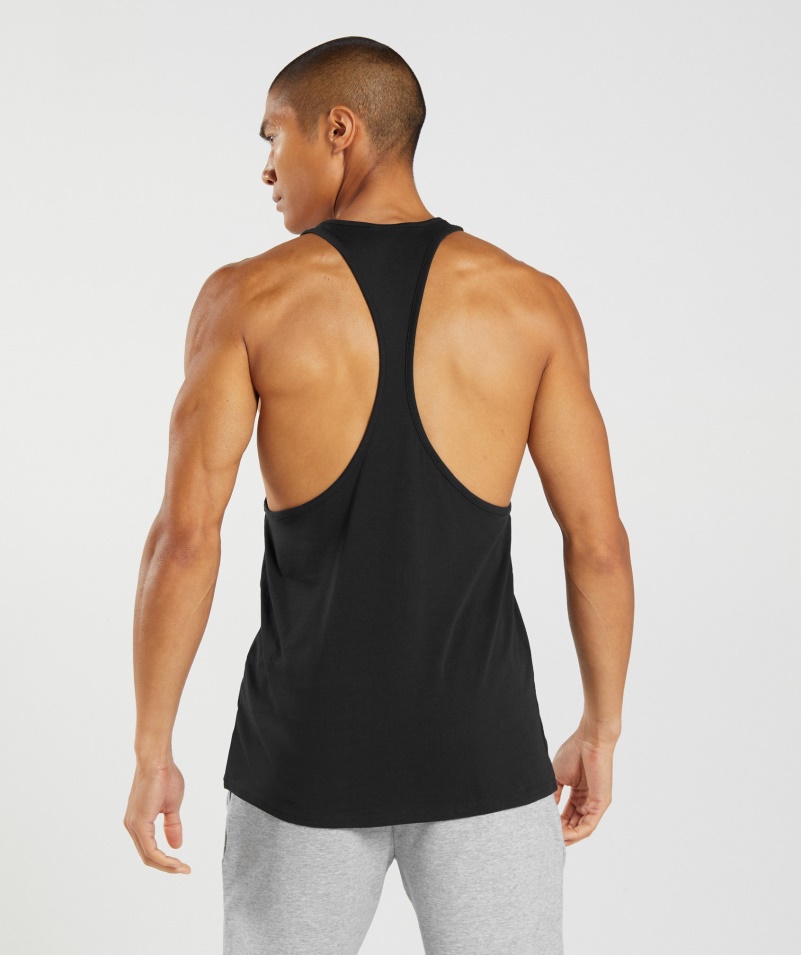 Gymshark Apollo Stringer čierny
