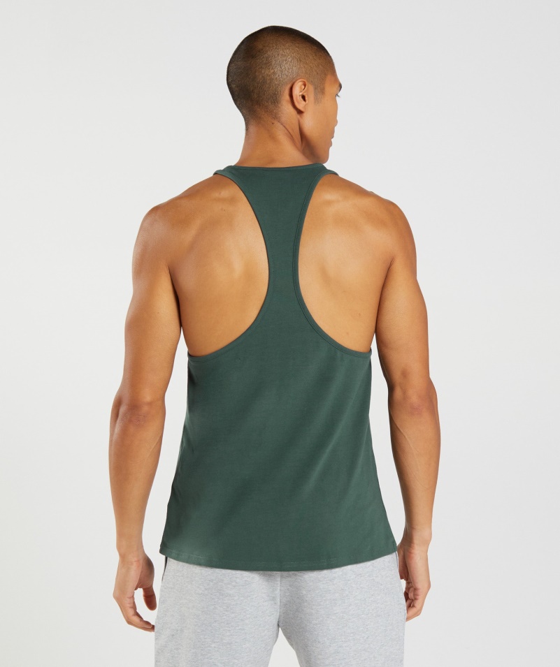 Gymshark Apollo Stringer Obsidián Zelený