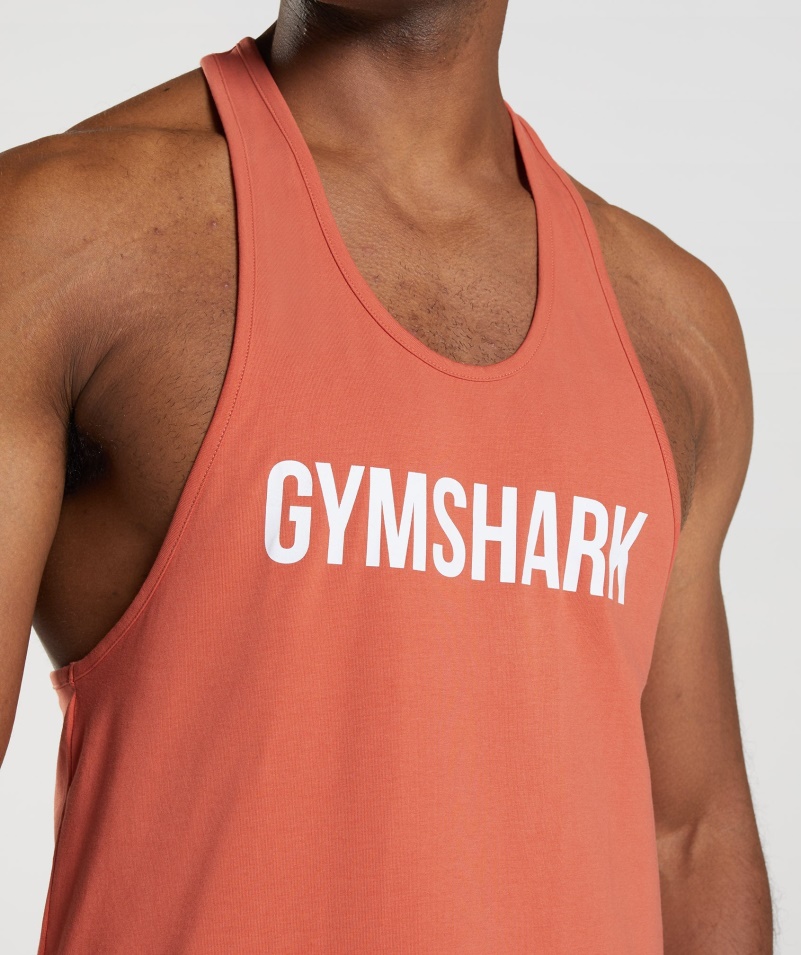 Gymshark Apollo Stringer Búrka červená