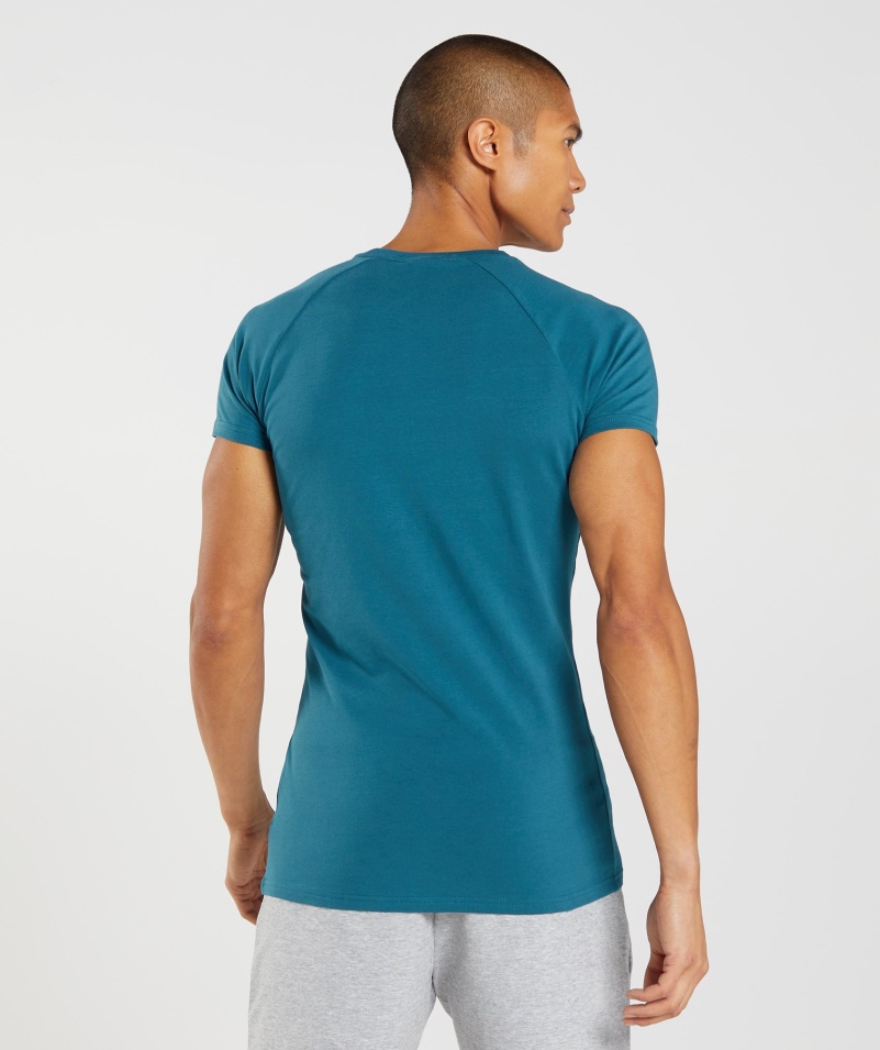 Tričko Gymshark Apollo Atlantic Blue