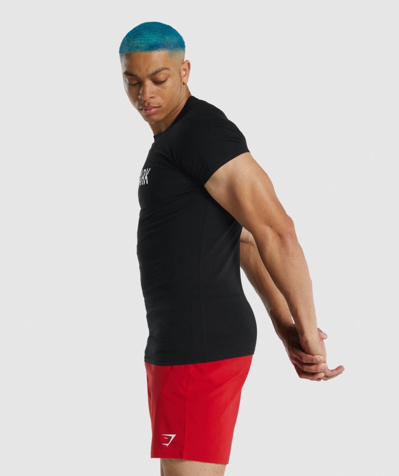 Gymshark Apollo Tričko čierne