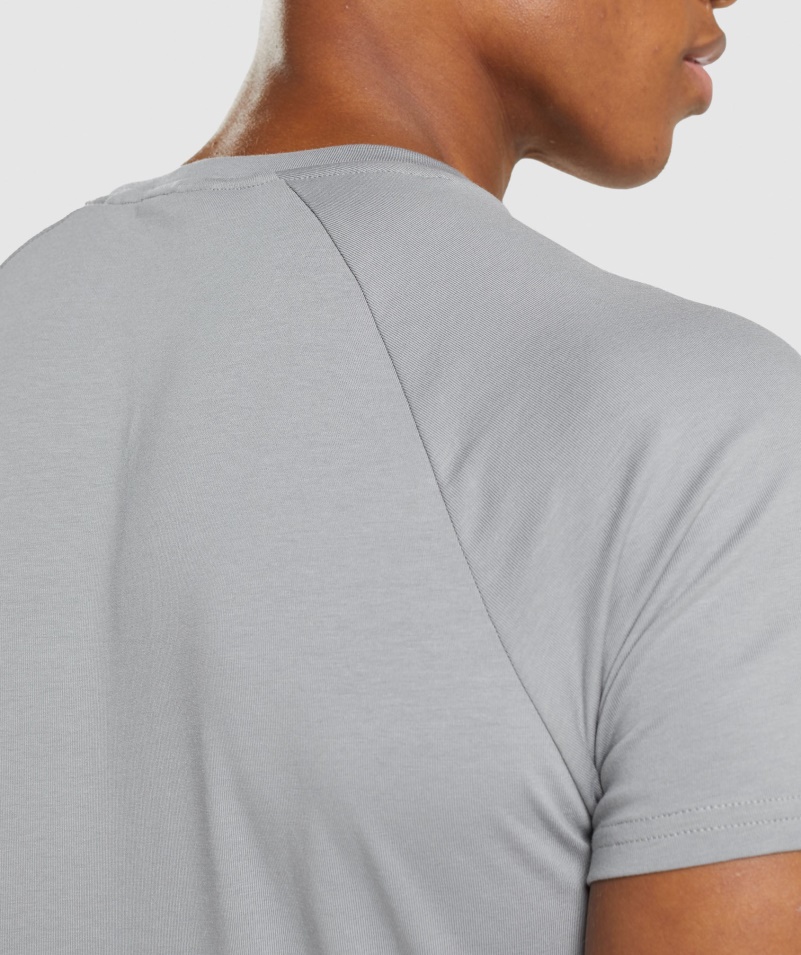 Gymshark Apollo Tričko Smokey Grey