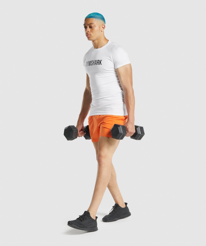 Gymshark Apollo Tričko Biele