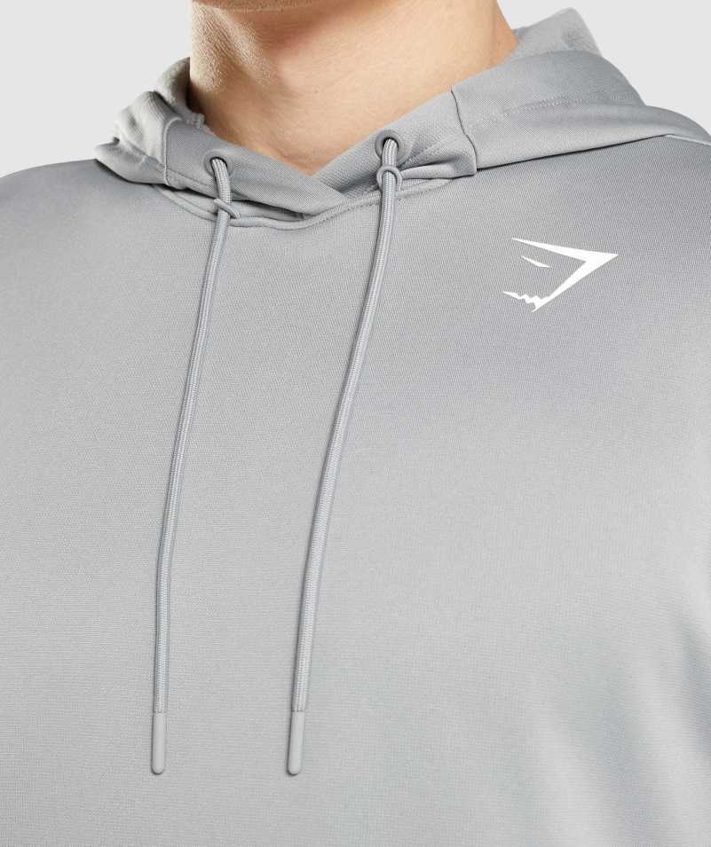 Gymshark Príchod Mikina S Kapucňou Smokey Grey