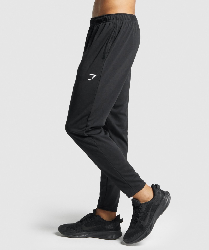 Gymshark Príchod Pletené Joggers čierne