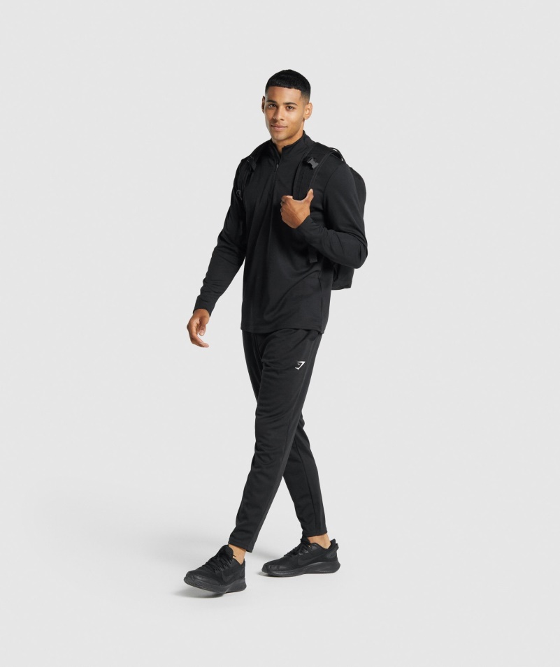 Gymshark Príchod Pletené Joggers čierne