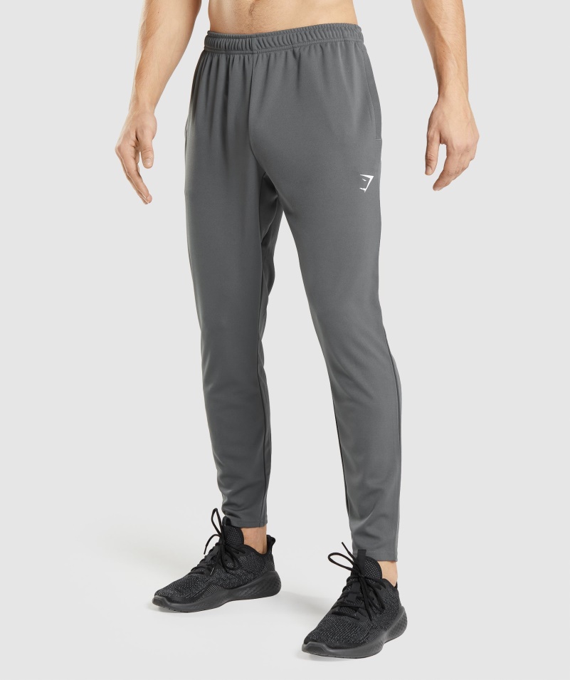 Gymshark Príchod Pletené Joggers Charcoal Gray