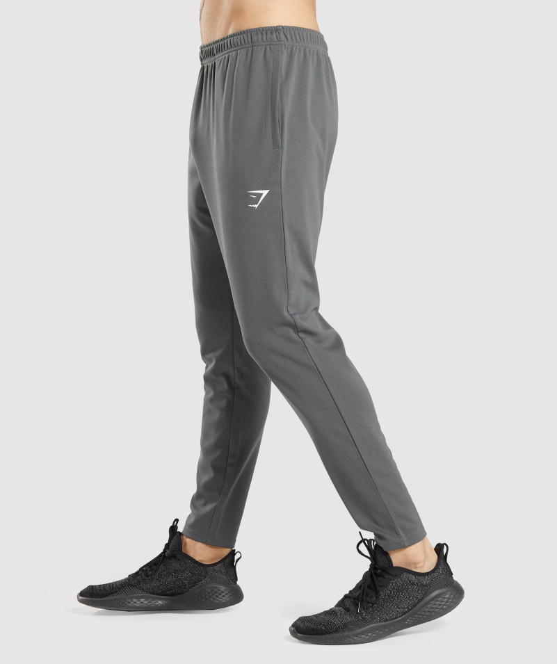 Gymshark Príchod Pletené Joggers Charcoal Gray