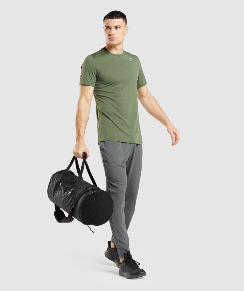 Gymshark Príchod Pletené Joggers Charcoal Gray