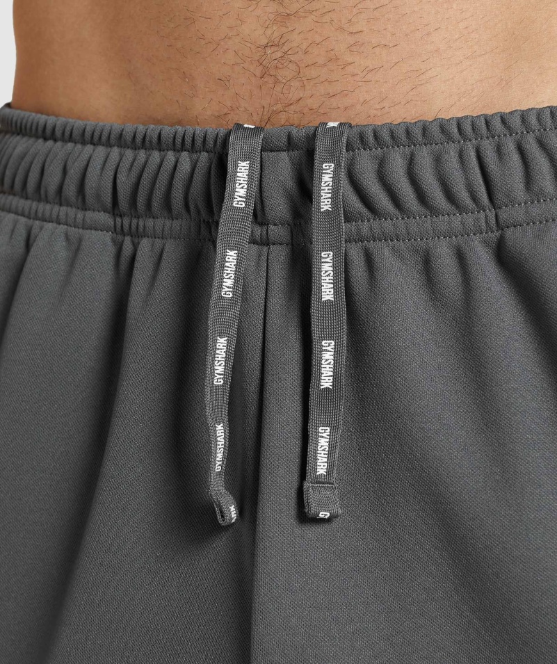 Gymshark Príchod Pletené Joggers Charcoal Gray