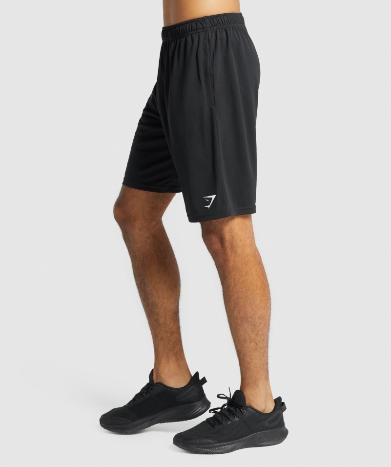 Gymshark Príchod Pletené šortky čierne