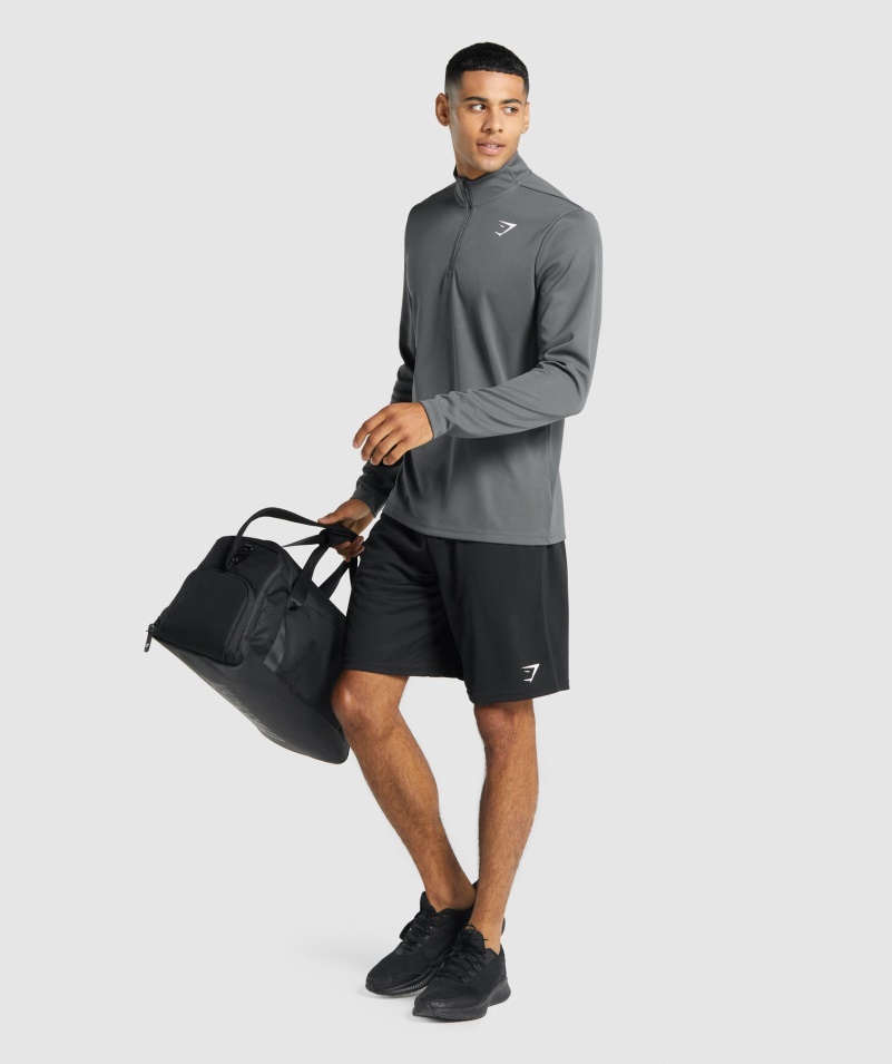 Gymshark Príchod Pletené šortky čierne