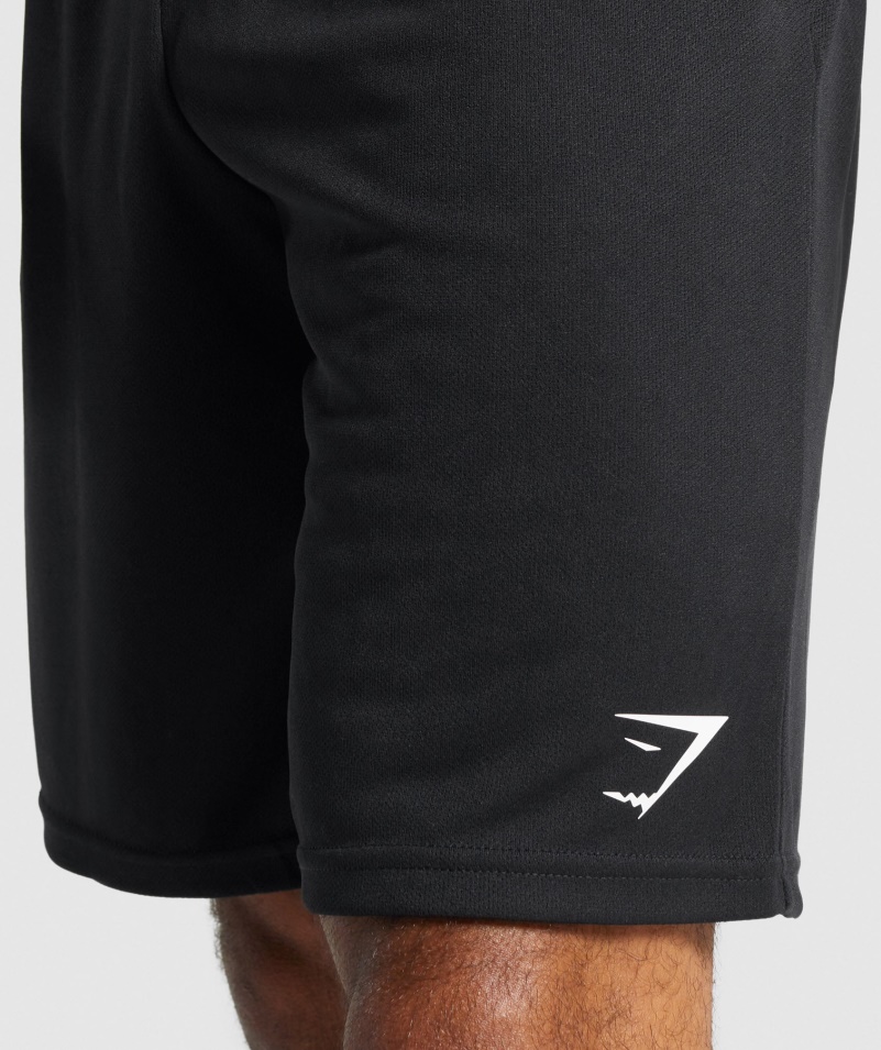 Gymshark Príchod Pletené šortky čierne