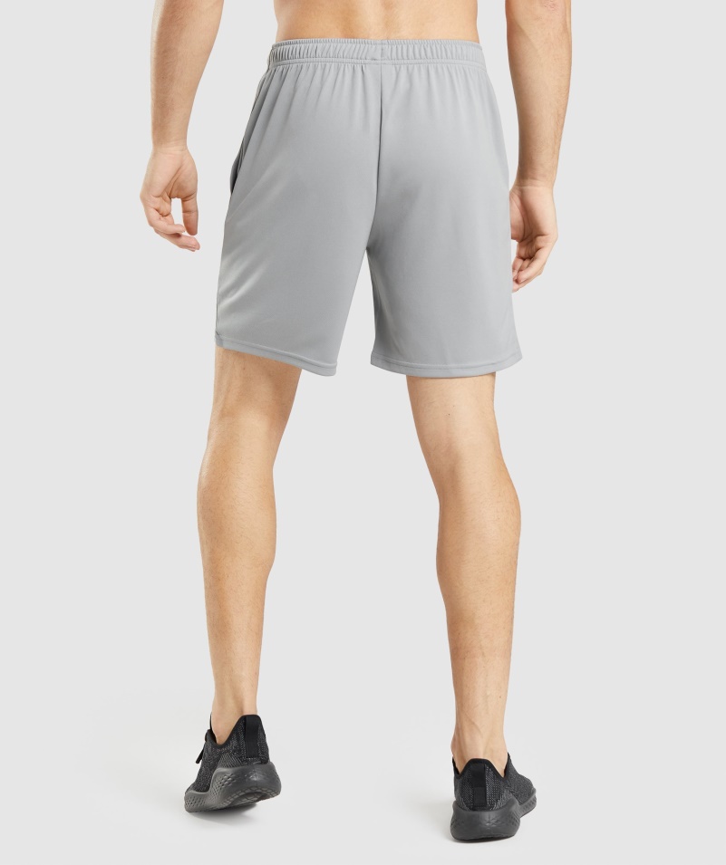 Gymshark Príchod Pletené šortky Smokey Grey