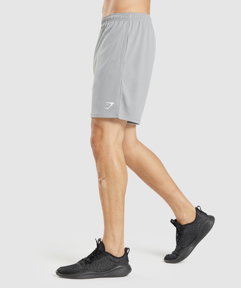 Gymshark Príchod Pletené šortky Smokey Grey
