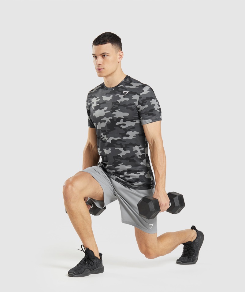 Gymshark Príchod Pletené šortky Smokey Grey