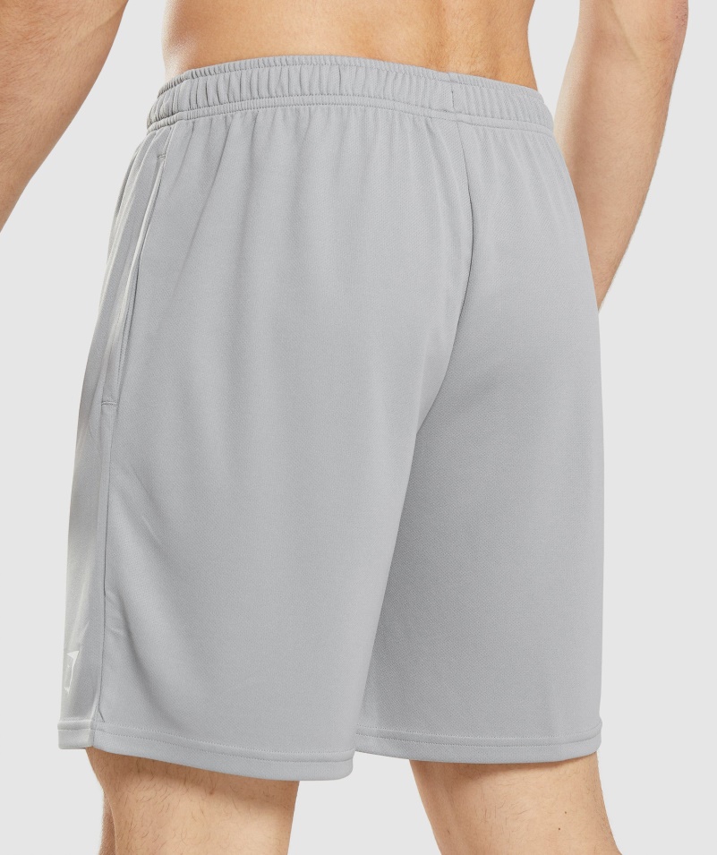 Gymshark Príchod Pletené šortky Smokey Grey