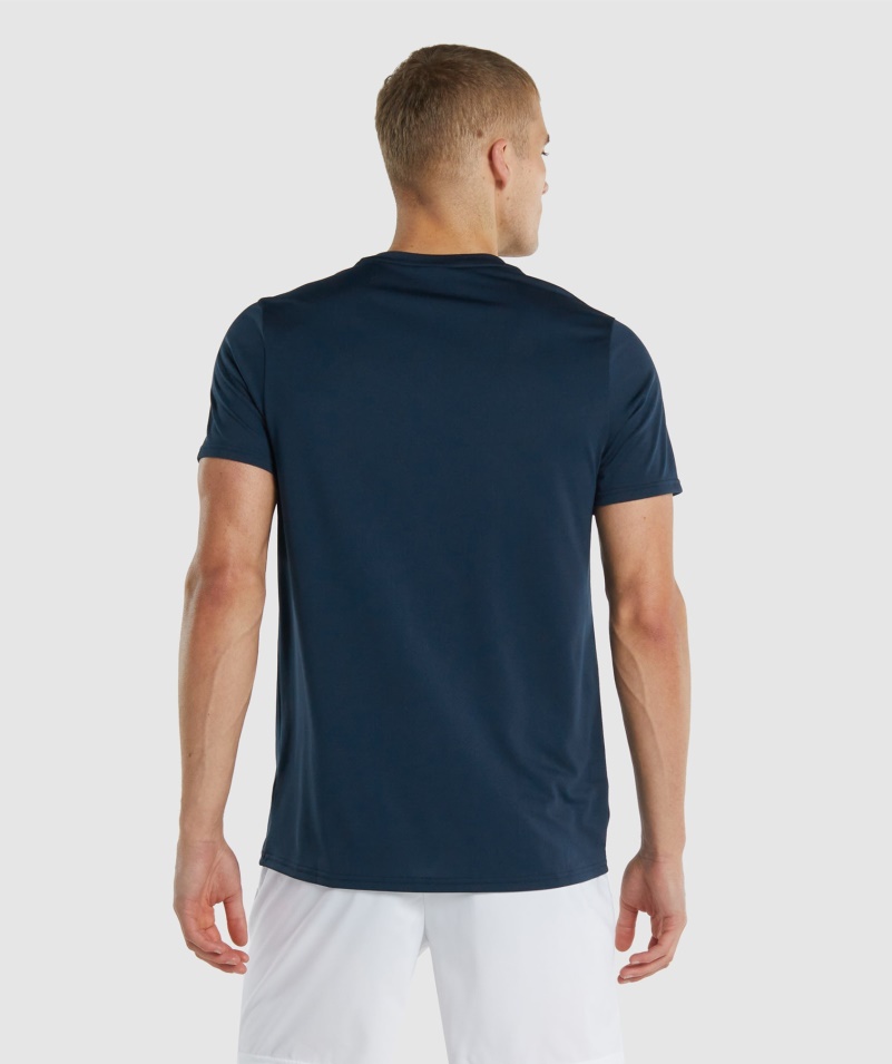 Gymshark Príchod Regular Fit Tričko Námornícka