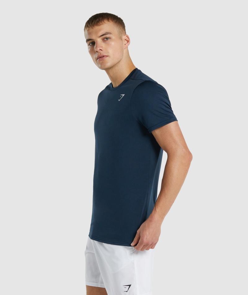 Gymshark Príchod Regular Fit Tričko Námornícka