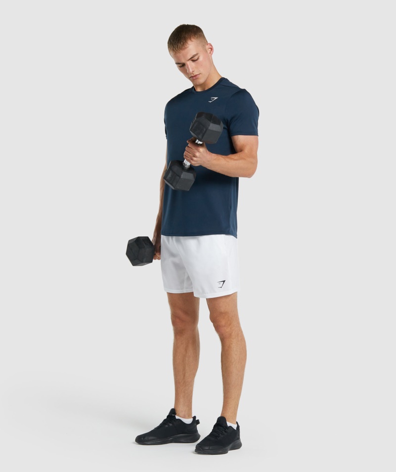 Gymshark Príchod Regular Fit Tričko Námornícka