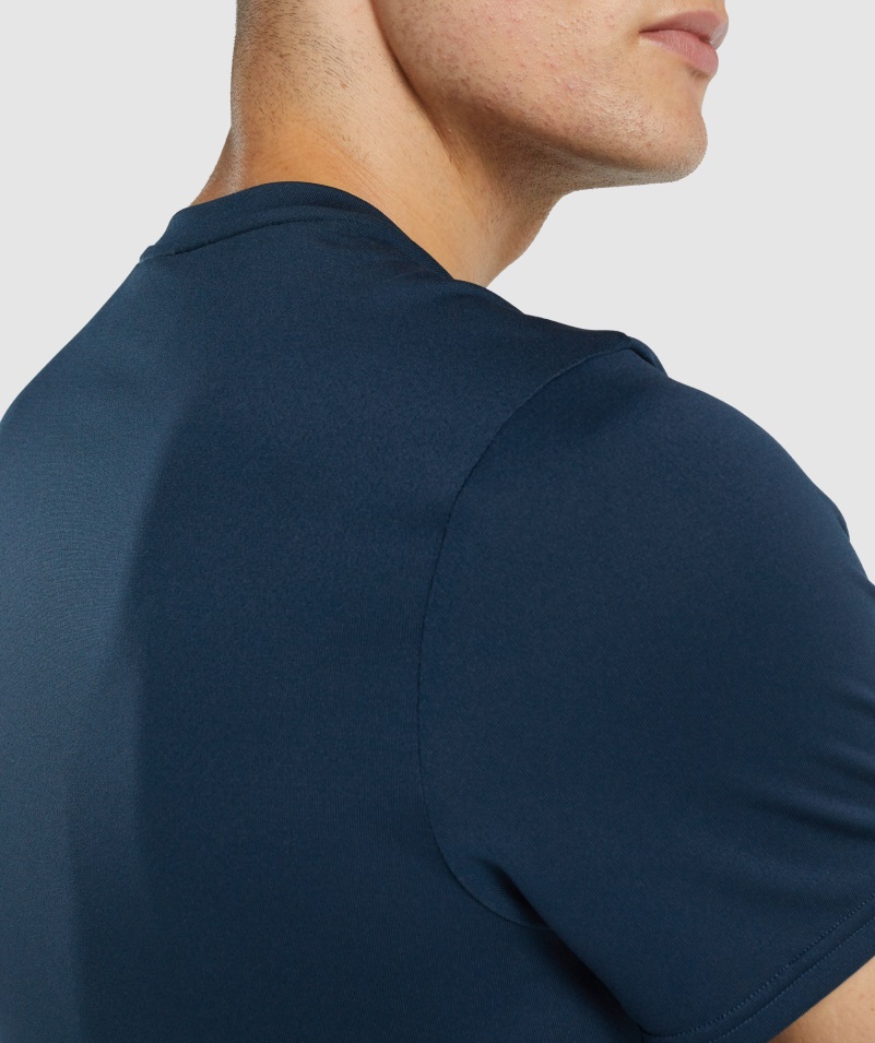 Gymshark Príchod Regular Fit Tričko Námornícka