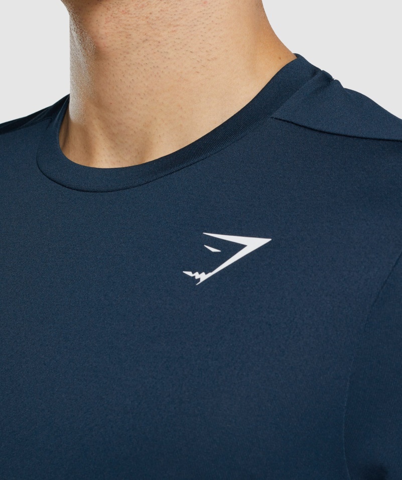 Gymshark Príchod Regular Fit Tričko Námornícka