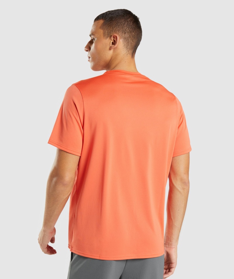 Gymshark Príchod Regular Fit Tričko Papaya Orange
