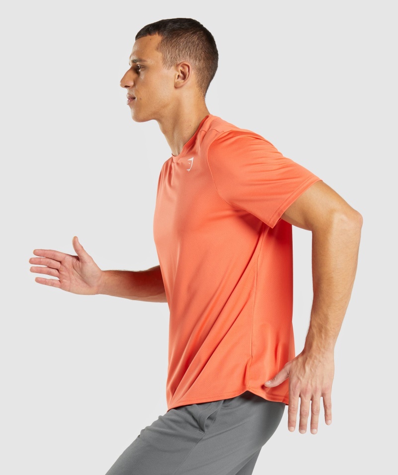 Gymshark Príchod Regular Fit Tričko Papaya Orange