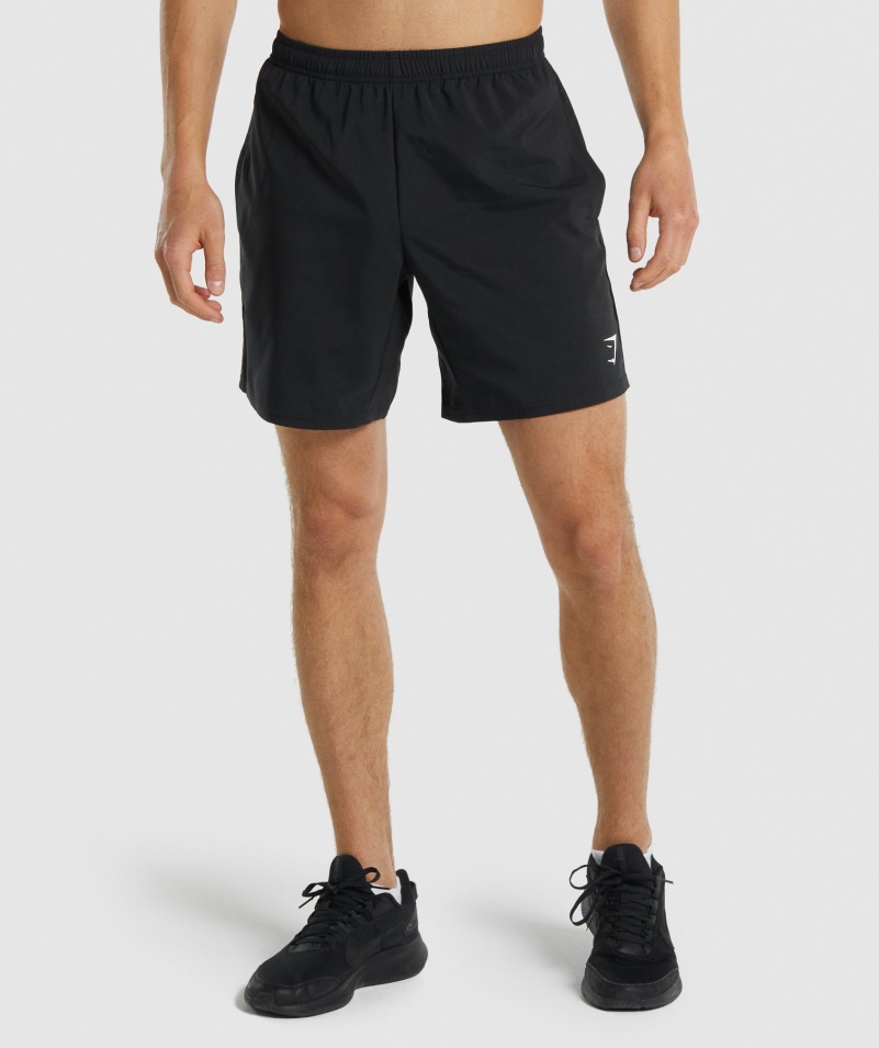Gymshark Príchod šortky čierne