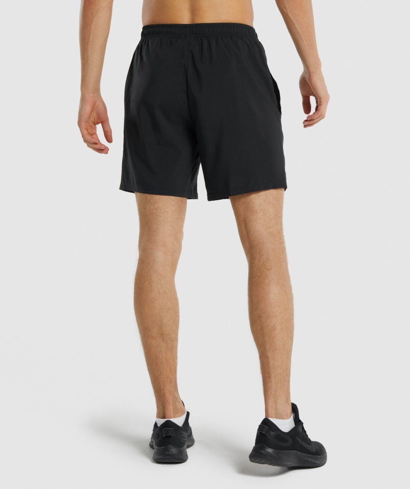 Gymshark Príchod šortky čierne