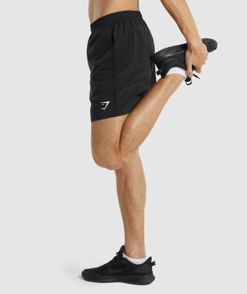 Gymshark Príchod šortky čierne