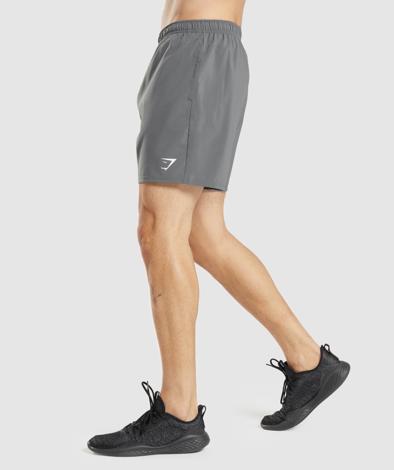 Gymshark Príchod šortky Charcoal Grey