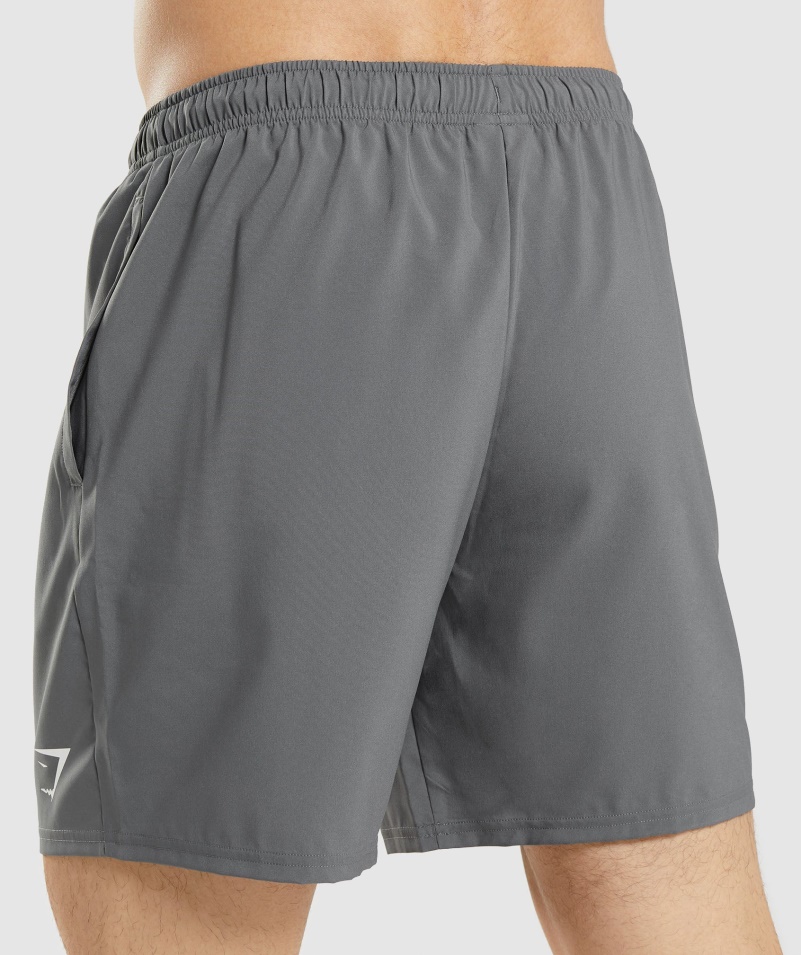 Gymshark Príchod šortky Charcoal Grey