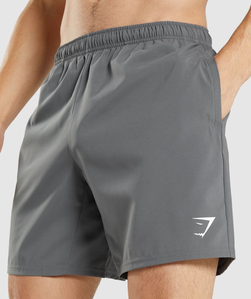 Gymshark Príchod šortky Charcoal Grey
