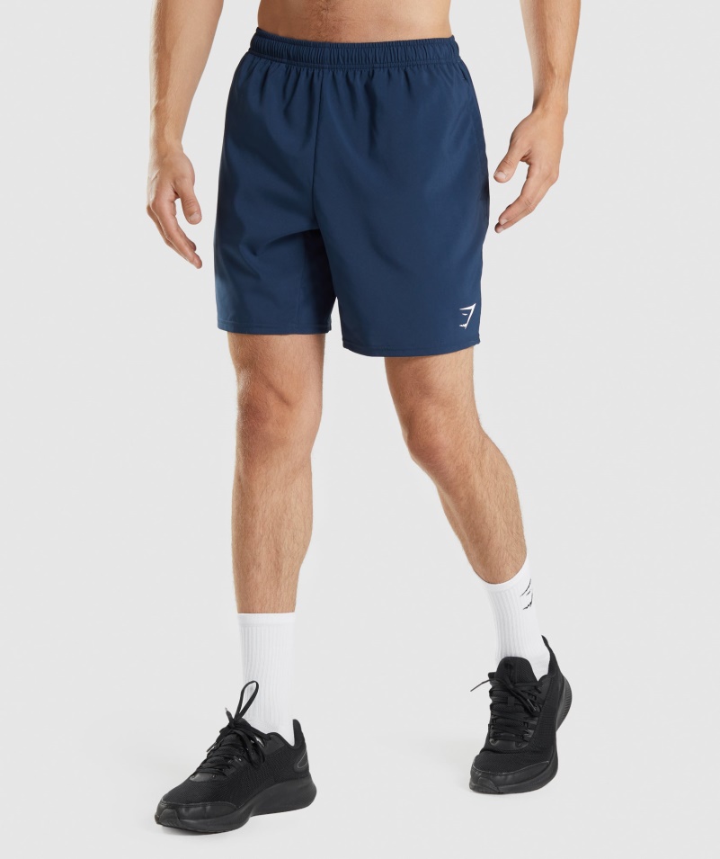 Gymshark Príchod šortky Námorníctvo