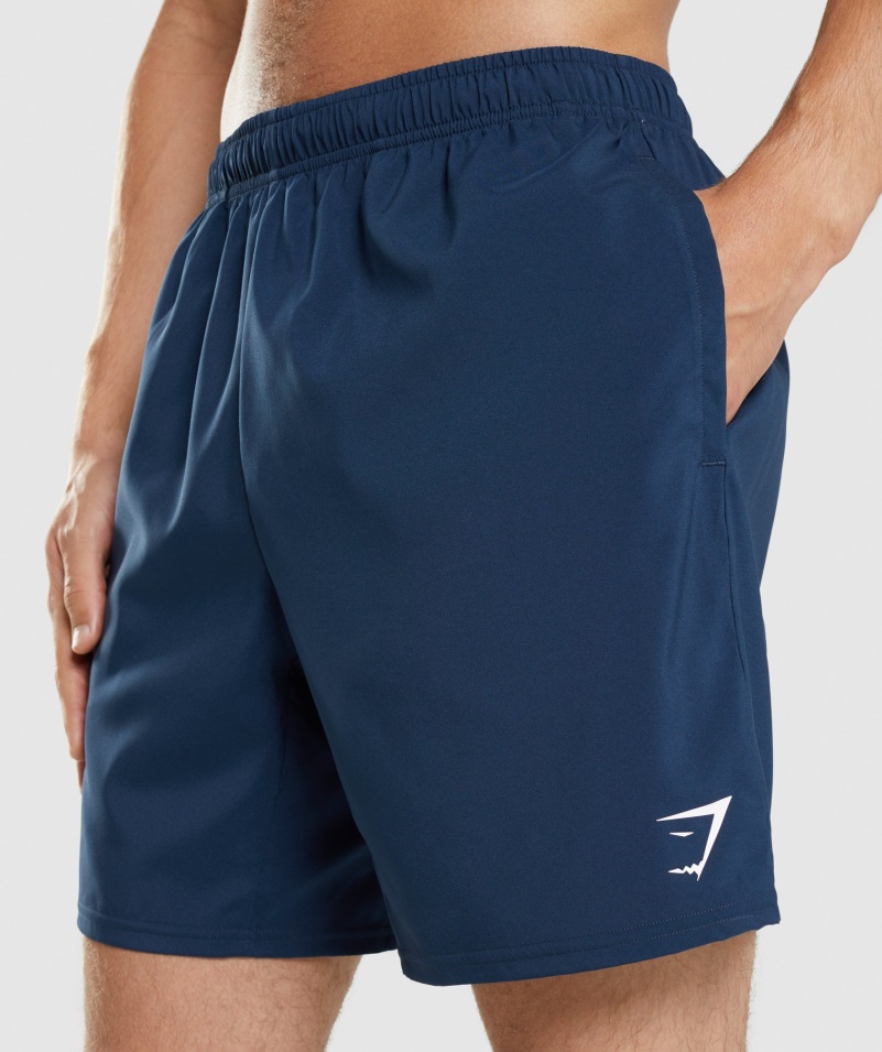 Gymshark Príchod šortky Námorníctvo